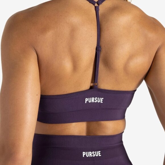 Pursue Fitness Scrunch Seamless Adjustable Sports Bra - Picture 8 of 10